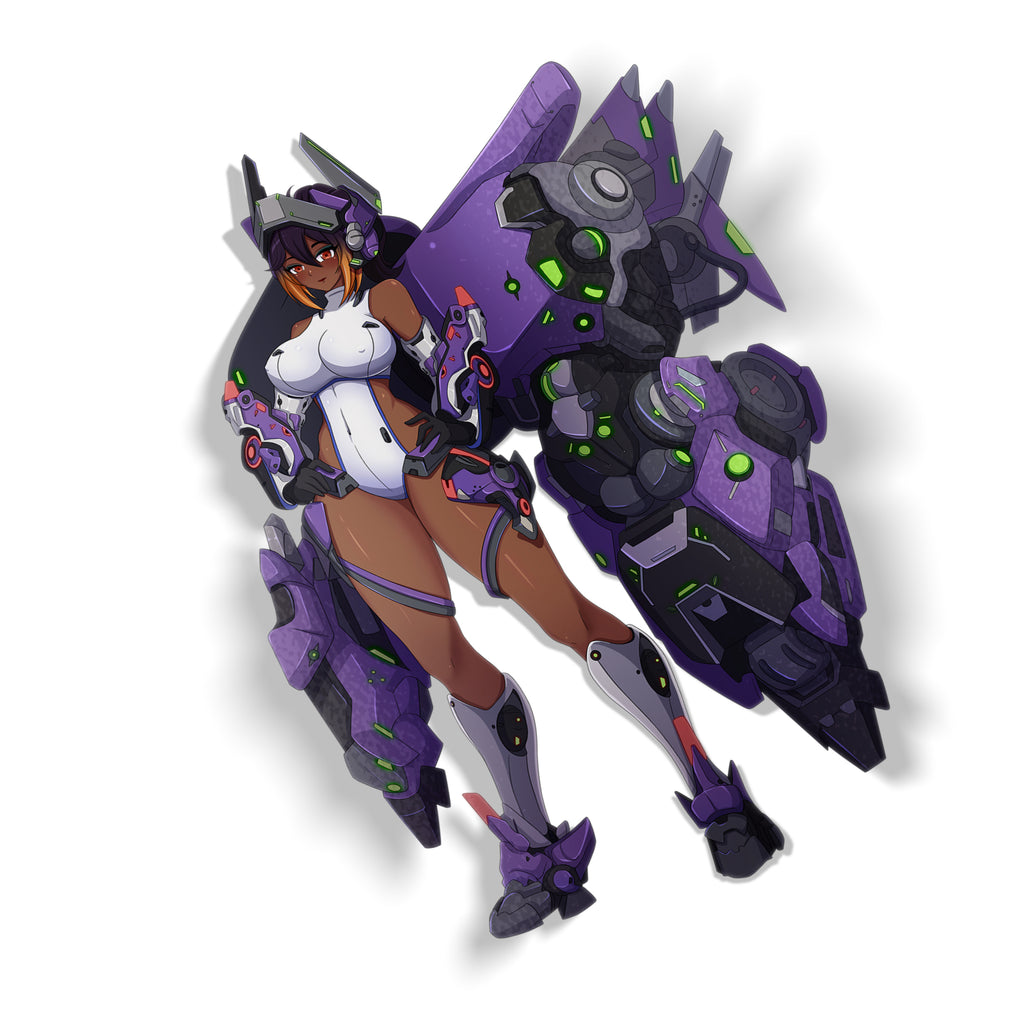 [MAY] Violet Pulse Sticker