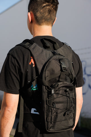 TBG-18 Techwear Style Rave Water Bag Hydropack Backpack Rave Bag