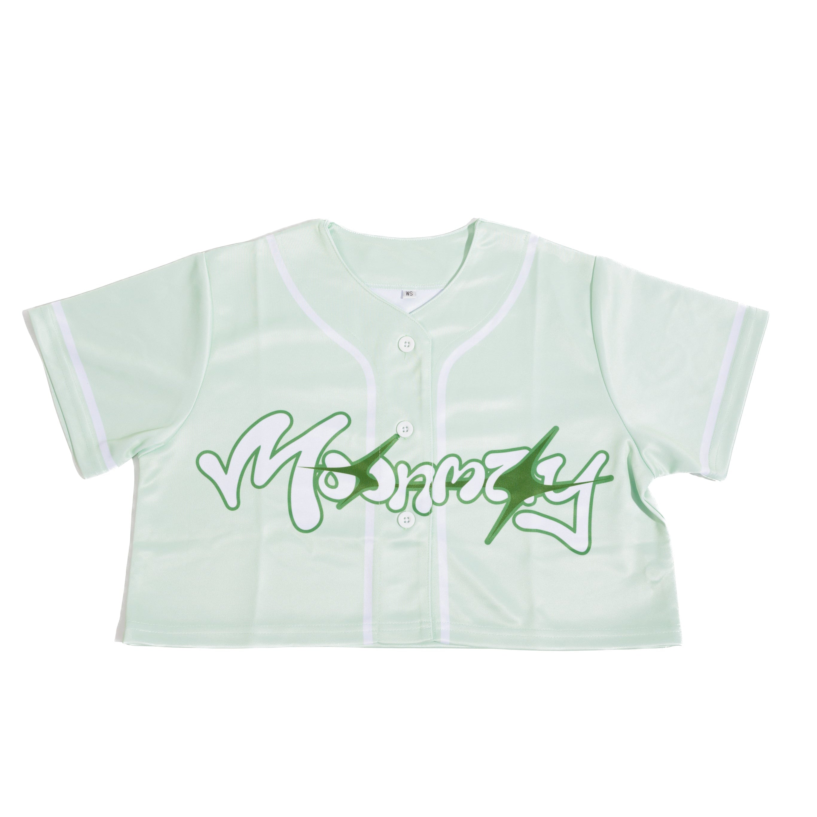 [SECRET] Green Women Cropped Jersey