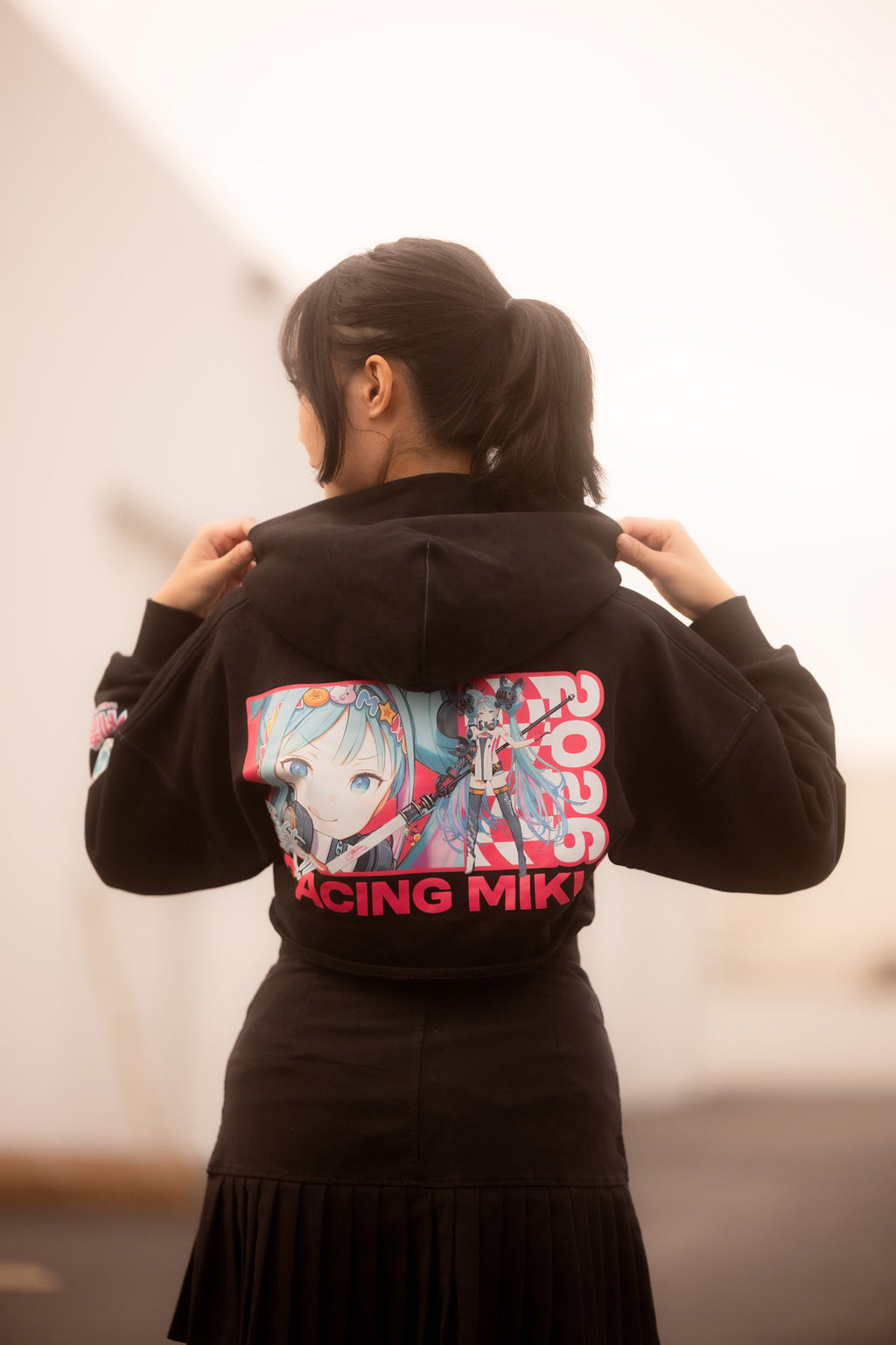 2026 Racing Miku Cropped Shrug