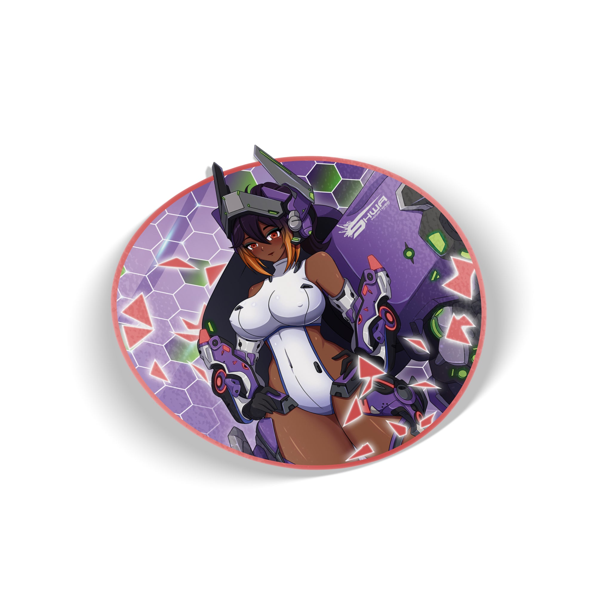 [MAY] Violet Pulse Sticker
