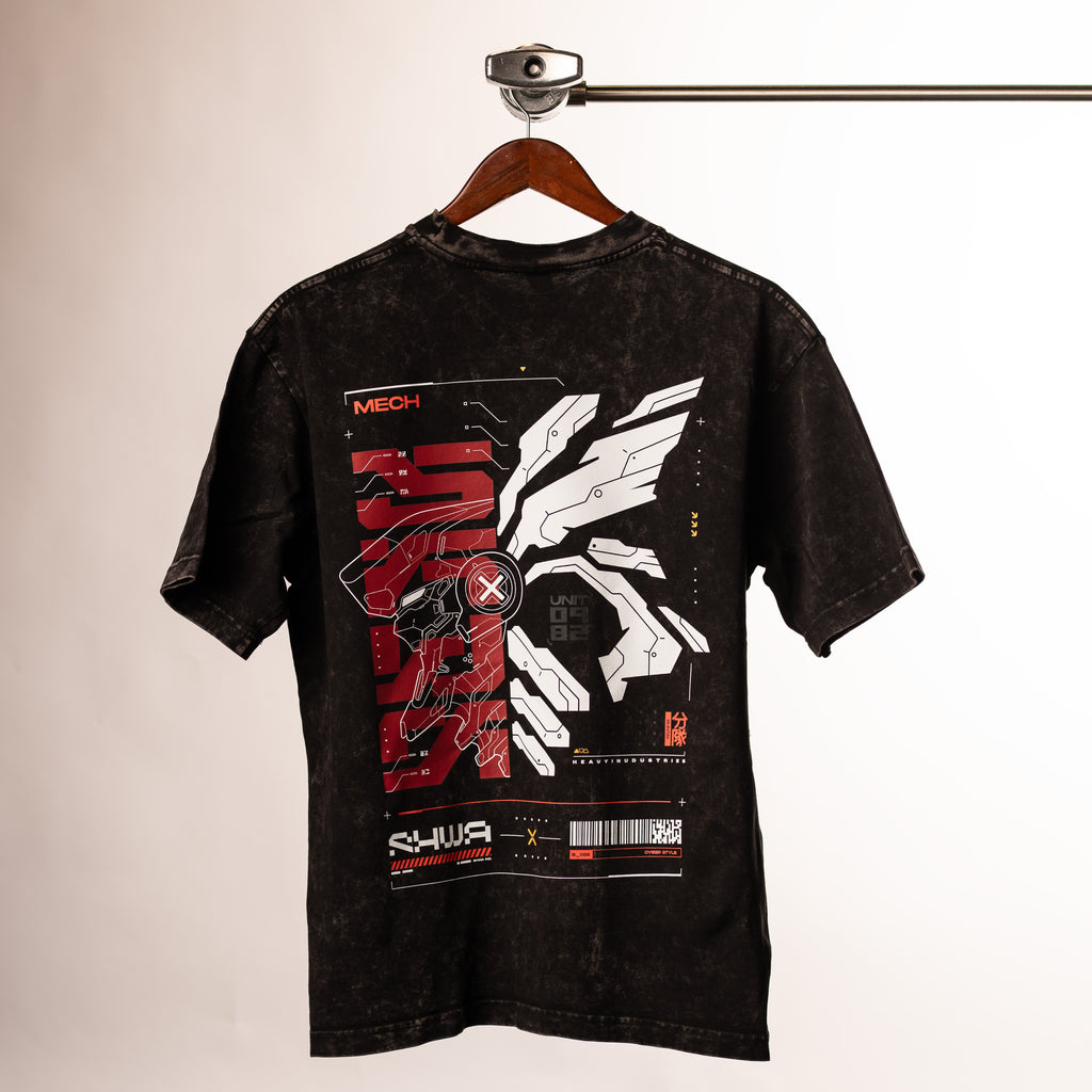 [SHWA] ACS-05 Aoi Crimson Storm Black Shirt