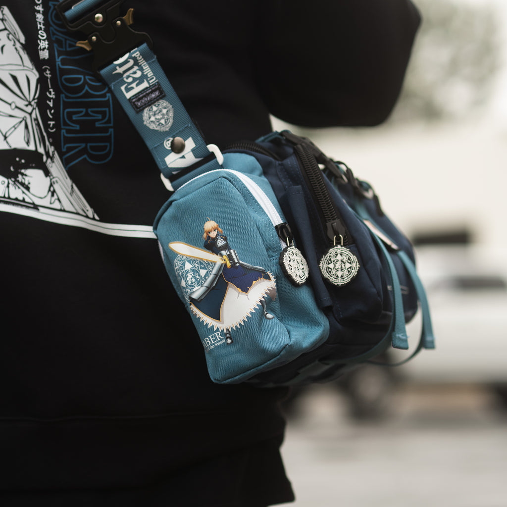 Fate Stay Night: TBG-05 Techwear Style Saber Mini Duffle Bag
