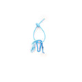 BLUE CLASSIC KEYCHAIN