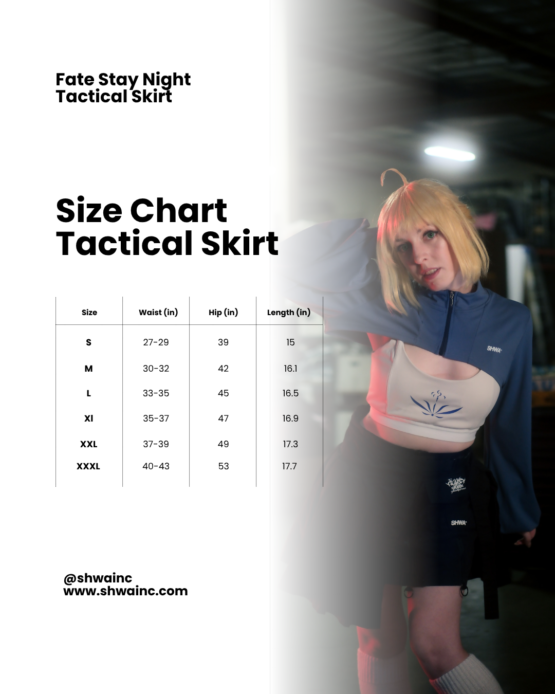 Fate Stay Night: Tactical Skirt Rin Skirt
