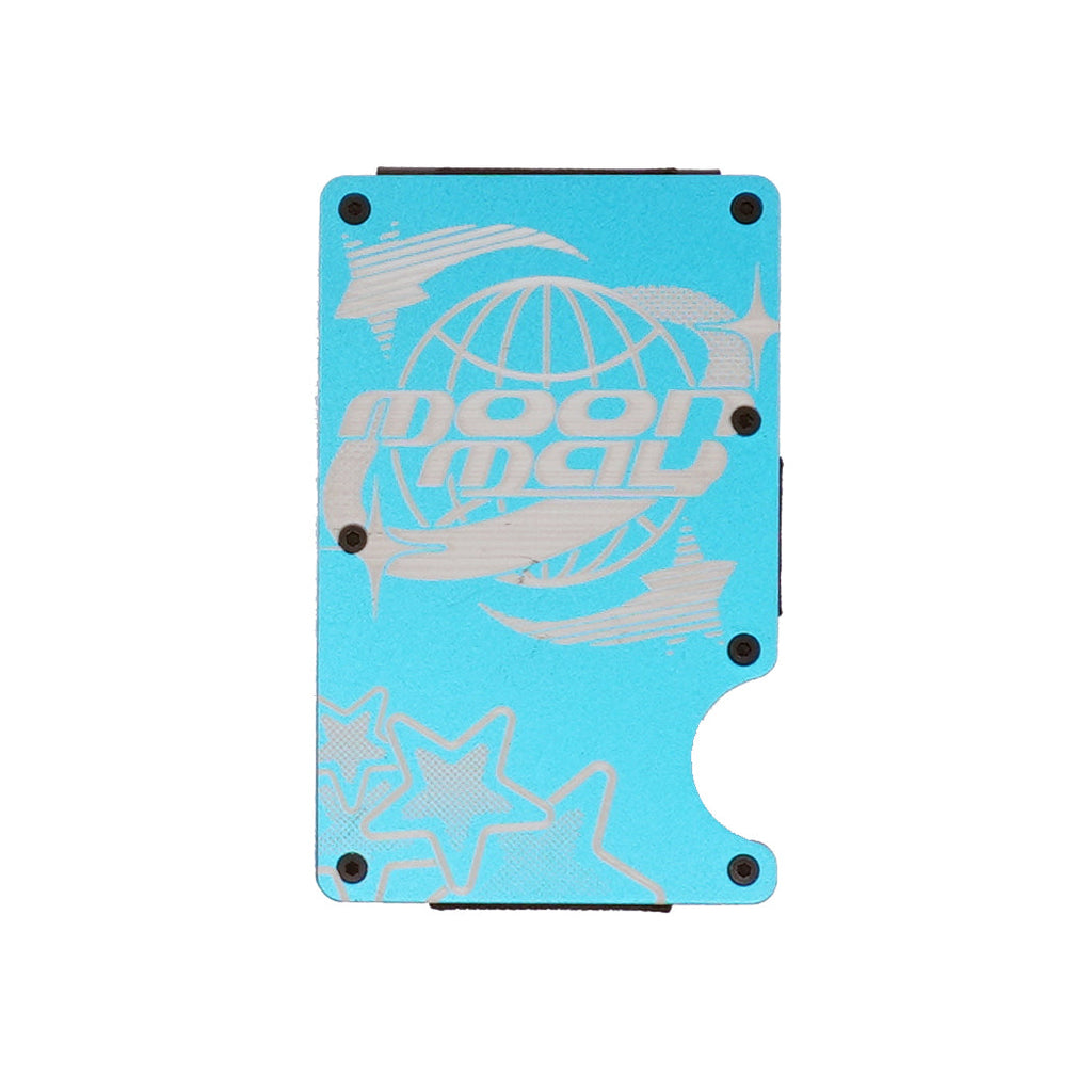 Blue Heart of Steel TA-15 Card Holder