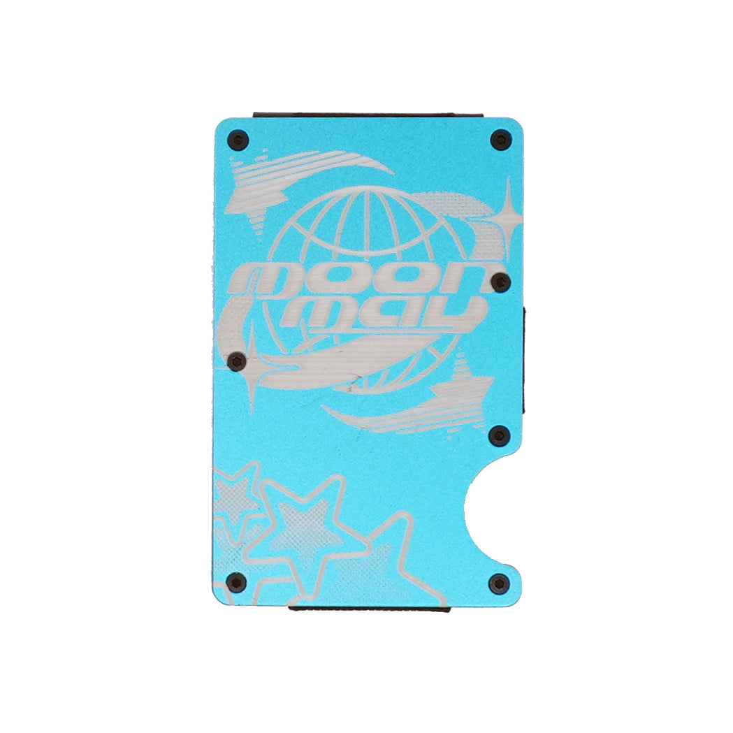 Blue Heart of Steel TA-15 Card Holder