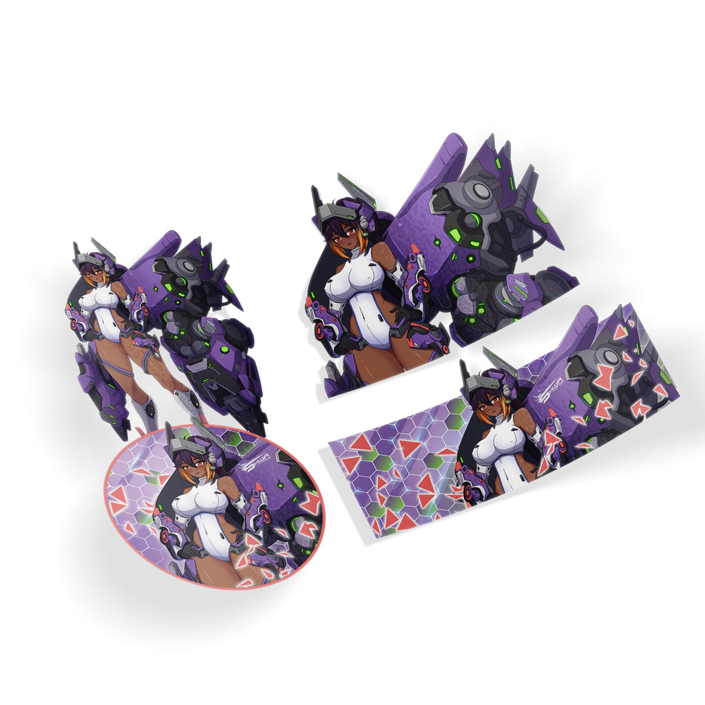 [MAY] Violet Pulse Sticker