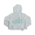 Mint Sakura Monnbreaker Cropped Hoodie