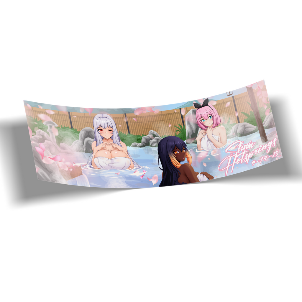 [SHWA] Onsen Girls Sticker