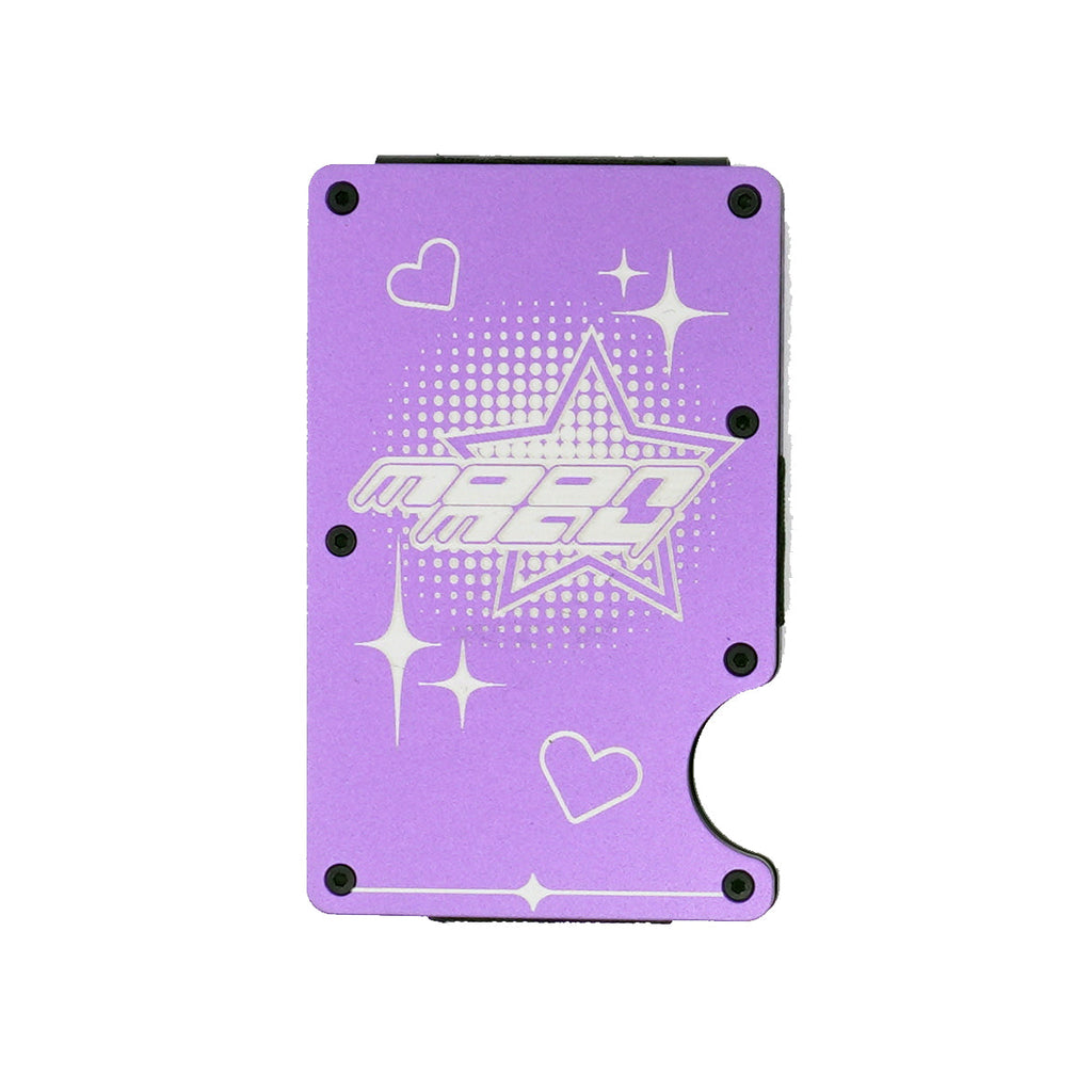 Purple Heart of Steel TA-15 Card Holder