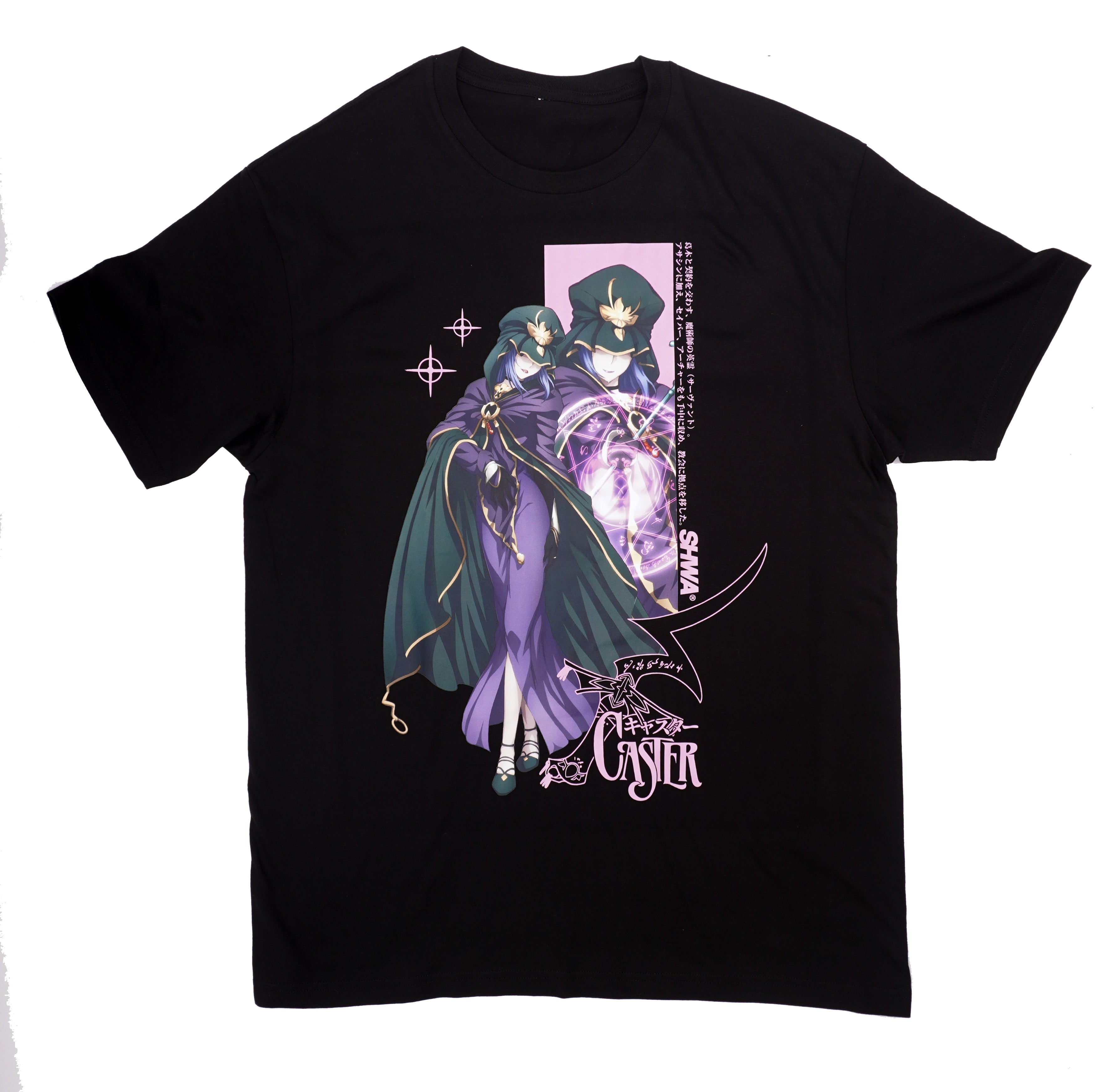 Fate Stay Night: Caster Full Color Shirt-Techwear Shirt