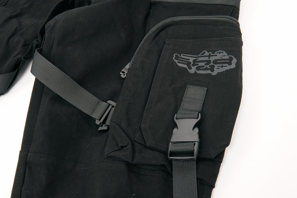 [SHWA] TP-05 Techwear Style SHWA Black Rapid Reach Jogger