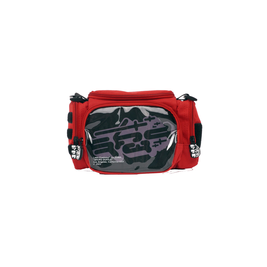 [SHWA] TBG-15 Techwear Style LEEN Collab Micro Duffle Bag -  Red (Bag & Strap ONLY)