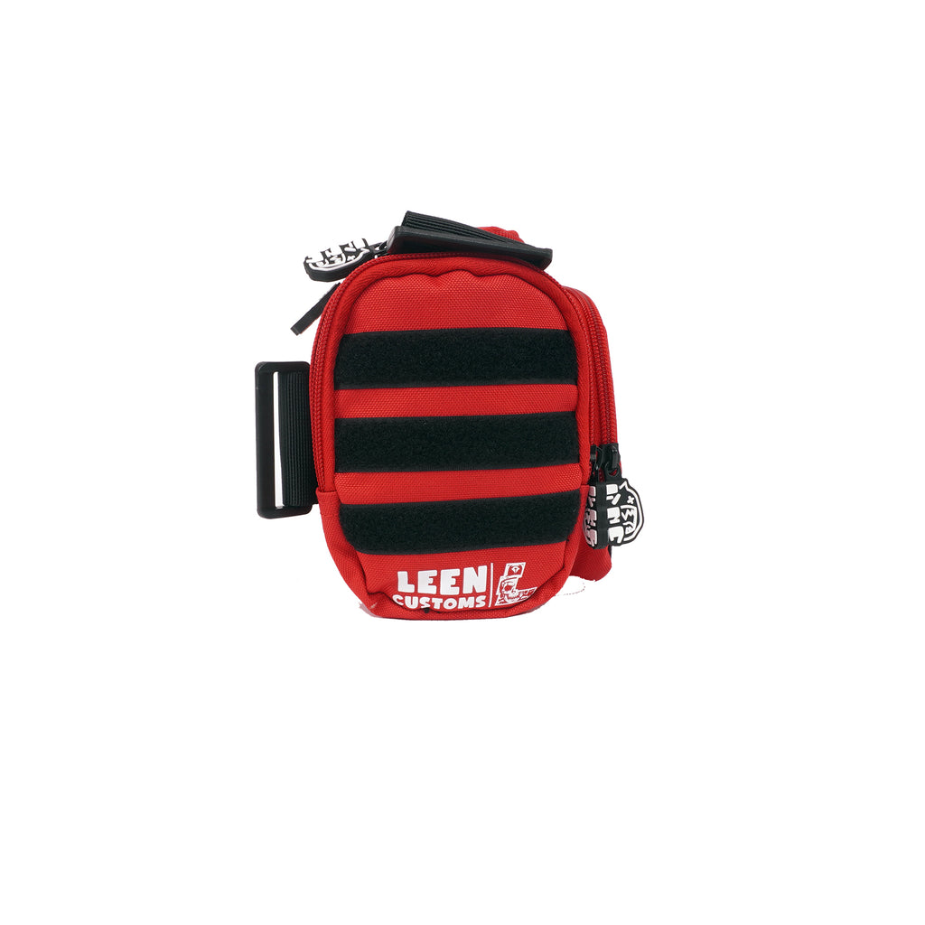 [SHWA] TBG-15 Techwear Style LEEN Collab Micro Duffle Bag -  Red (Bag & Strap ONLY)