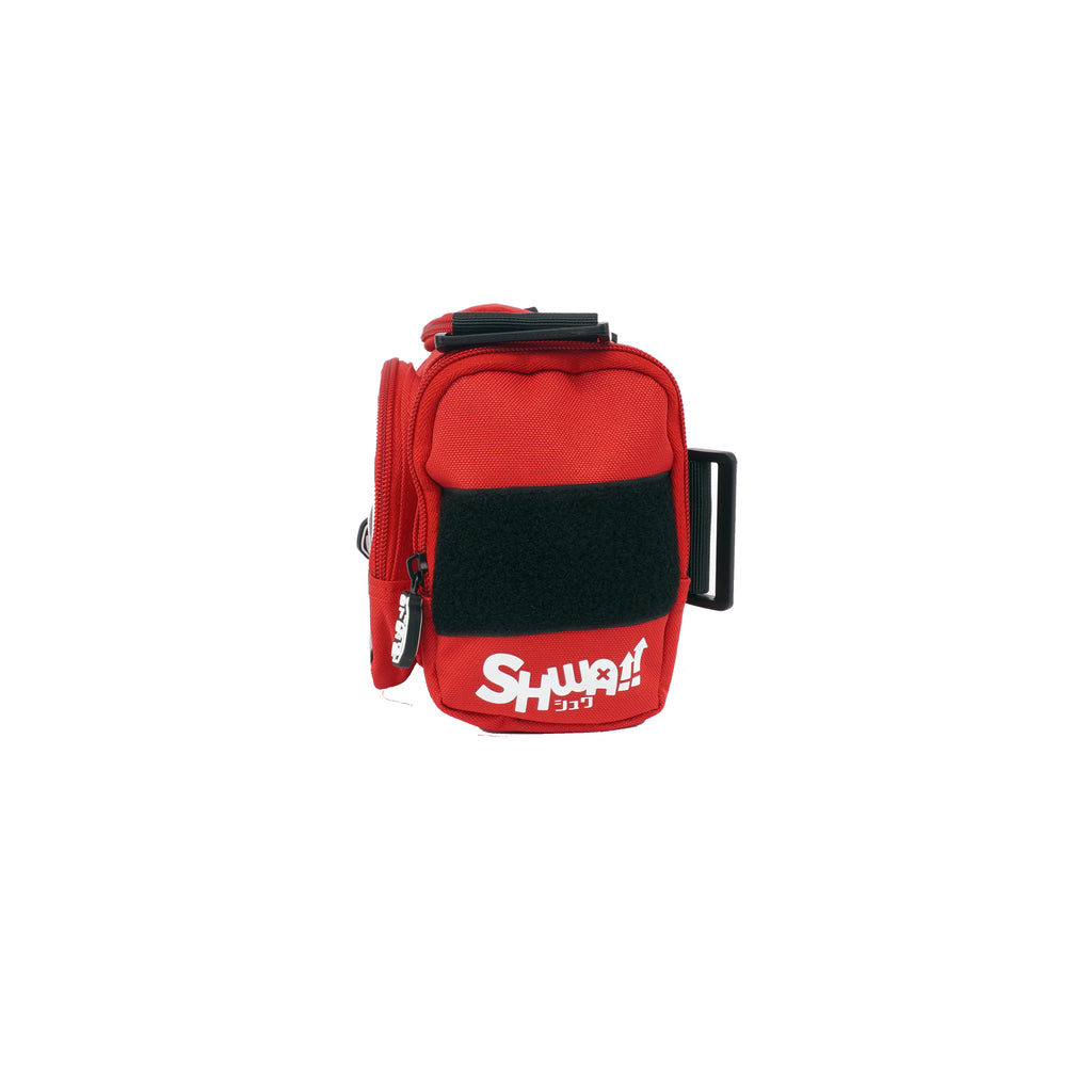 [SHWA] TBG-15 Techwear Style LEEN Collab Micro Duffle Bag -  Red (Bag & Strap ONLY)