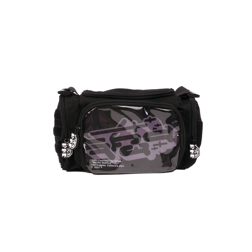 [SHWA] TBG-15 Techwear Style LEEN Collab Micro Duffle Bag - Black