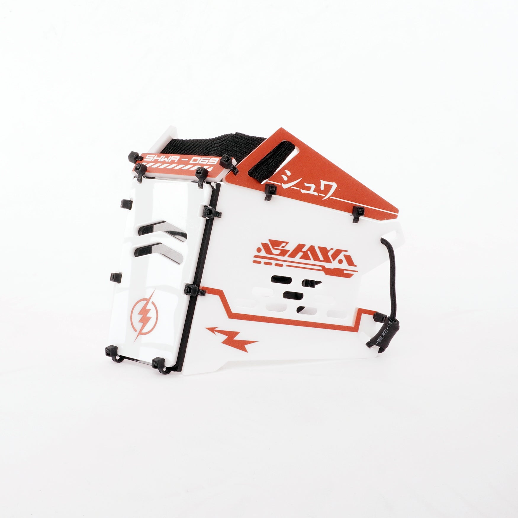 [SHWA] SW-06 Techwear Style Handmade Acrylic Mask Cover