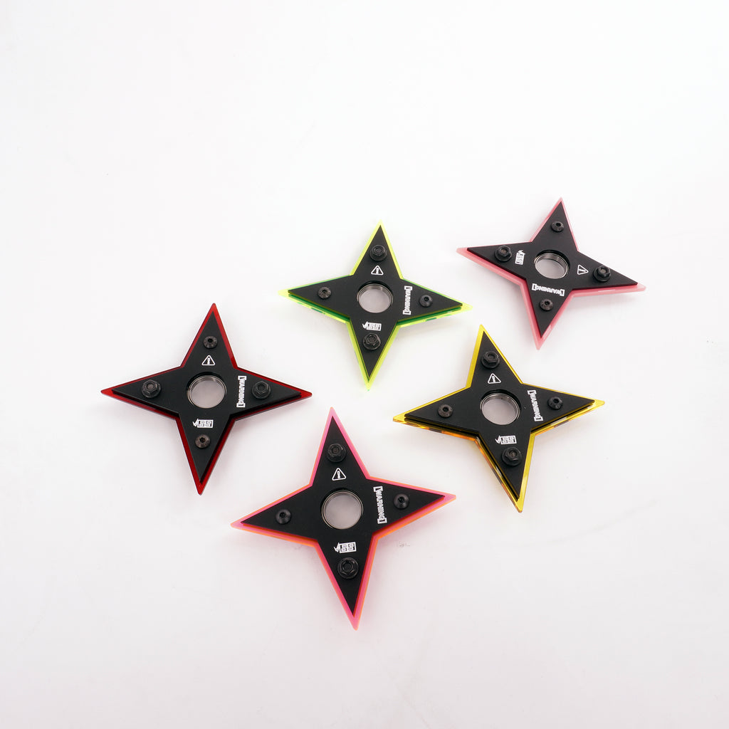 [SHWA] TW-04 Techwear Style Shuriken Handmade Acrylic Sensory Fidget