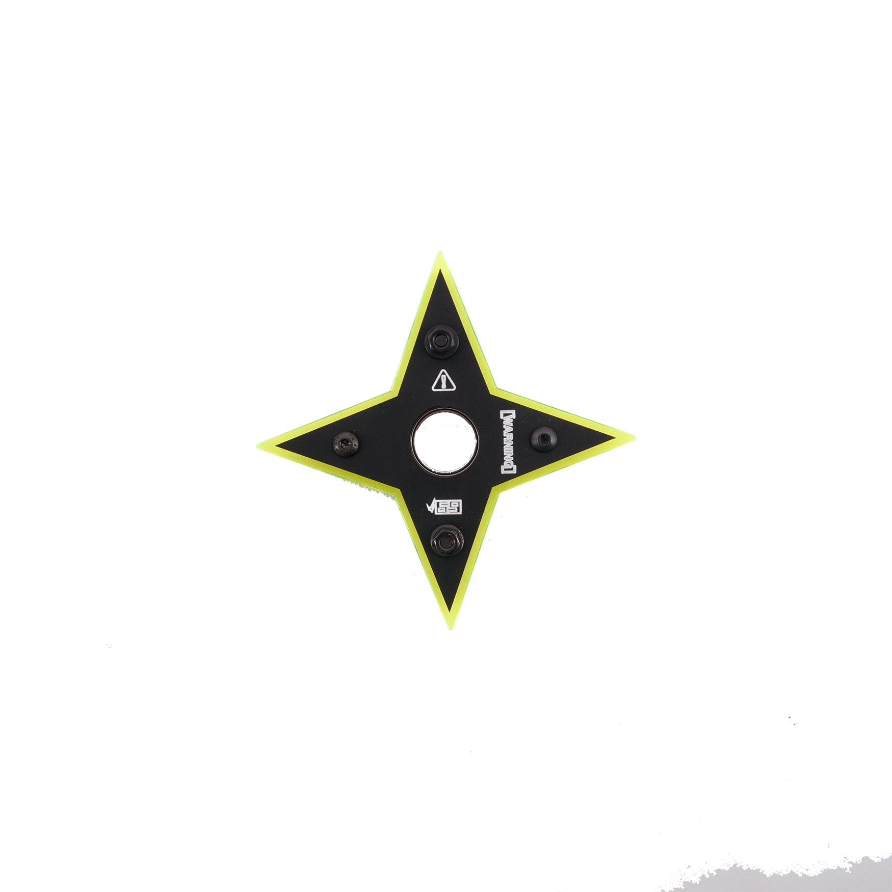 [SHWA] TW-04 Techwear Style Shuriken Handmade Acrylic Sensory Fidget