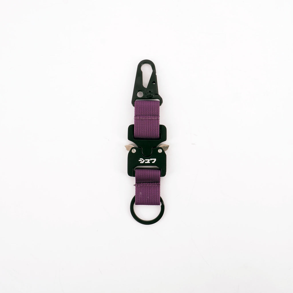 [SHWA] TA-02 Techwear Style Cobra Buckle Keychain