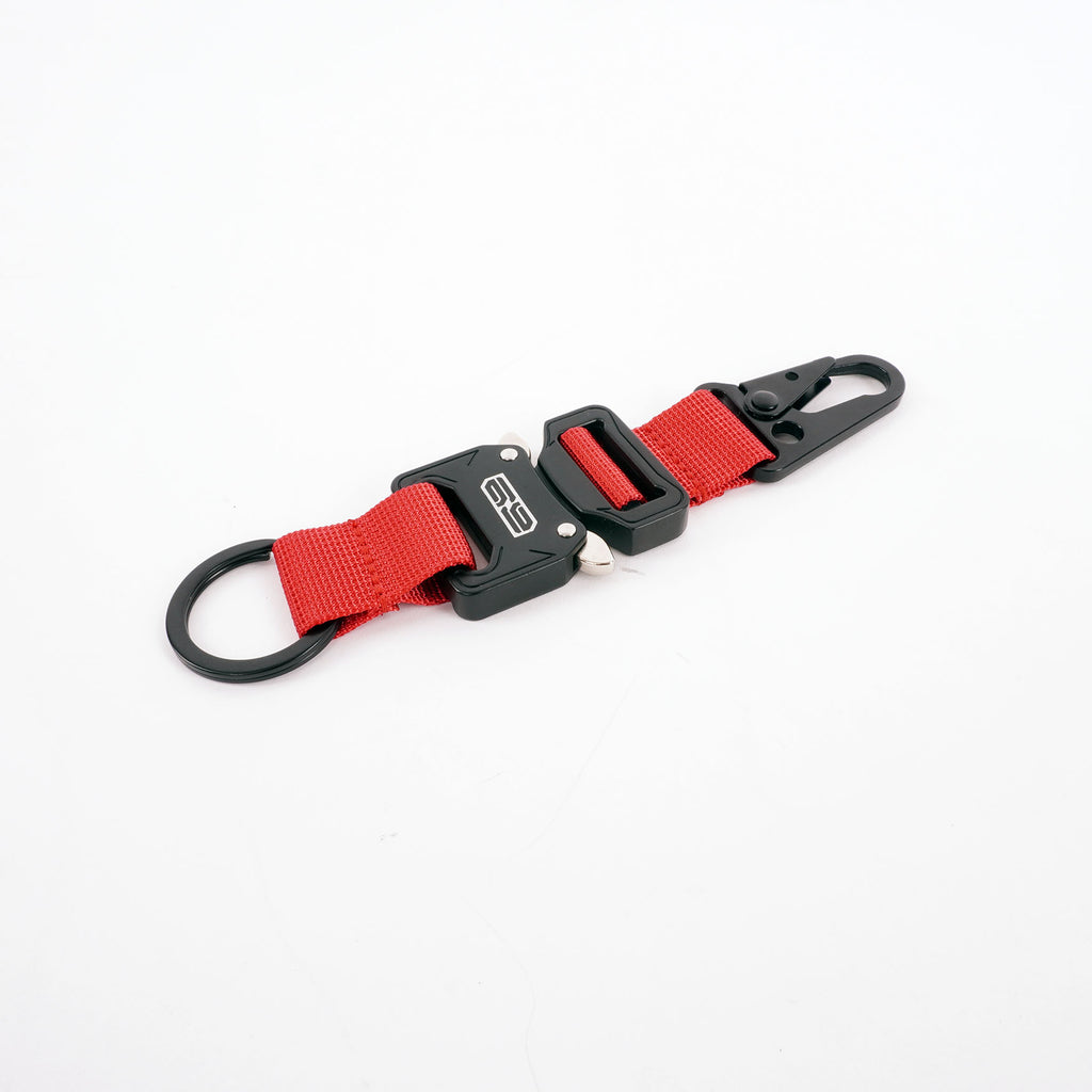 [SHWA] TA-02 Techwear Style Cobra Buckle Keychain