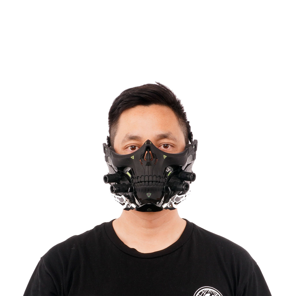 [SHWA] SW-09 Techwear Style Fockshop Collab Cyber Skull Mask