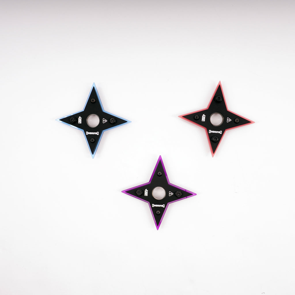 [SHWA] TW-04 Techwear Style Shuriken Handmade Acrylic Sensory Fidget