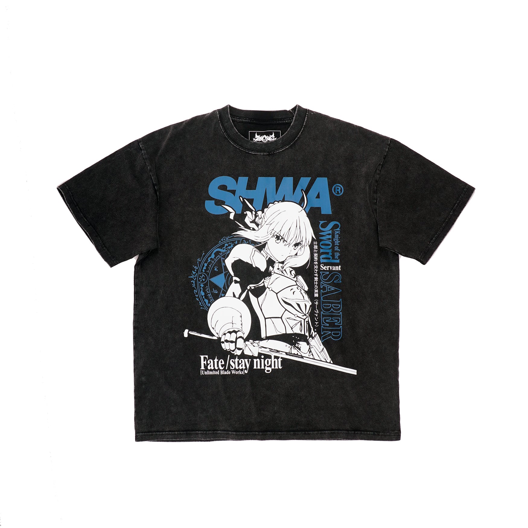 Fate Stay Night: Saber Grayscale Shirt