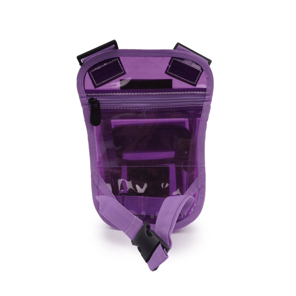 Clear Purple TBG-01 Leg Bag - FINAL SALE (No Return OR exchange)