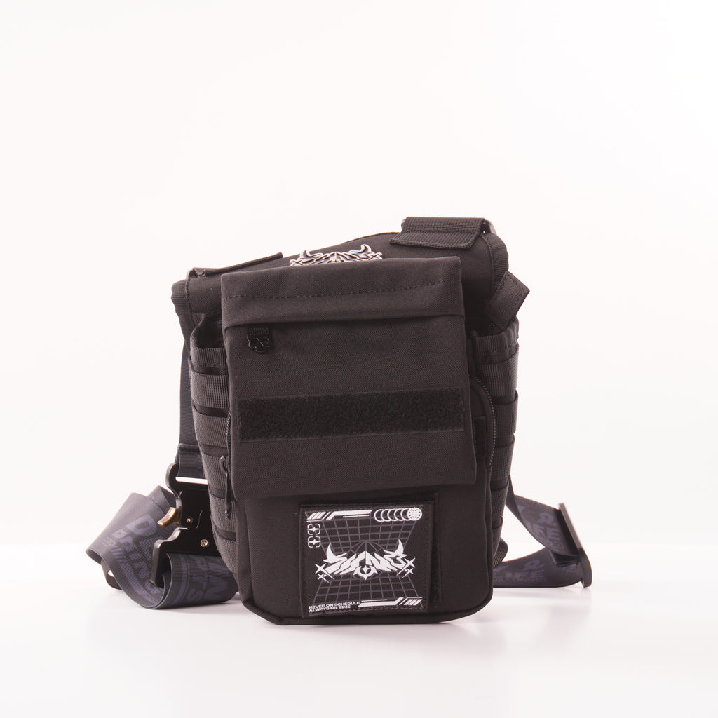 [SHWA] TBG-01 Techwear Style Black Leg Bag