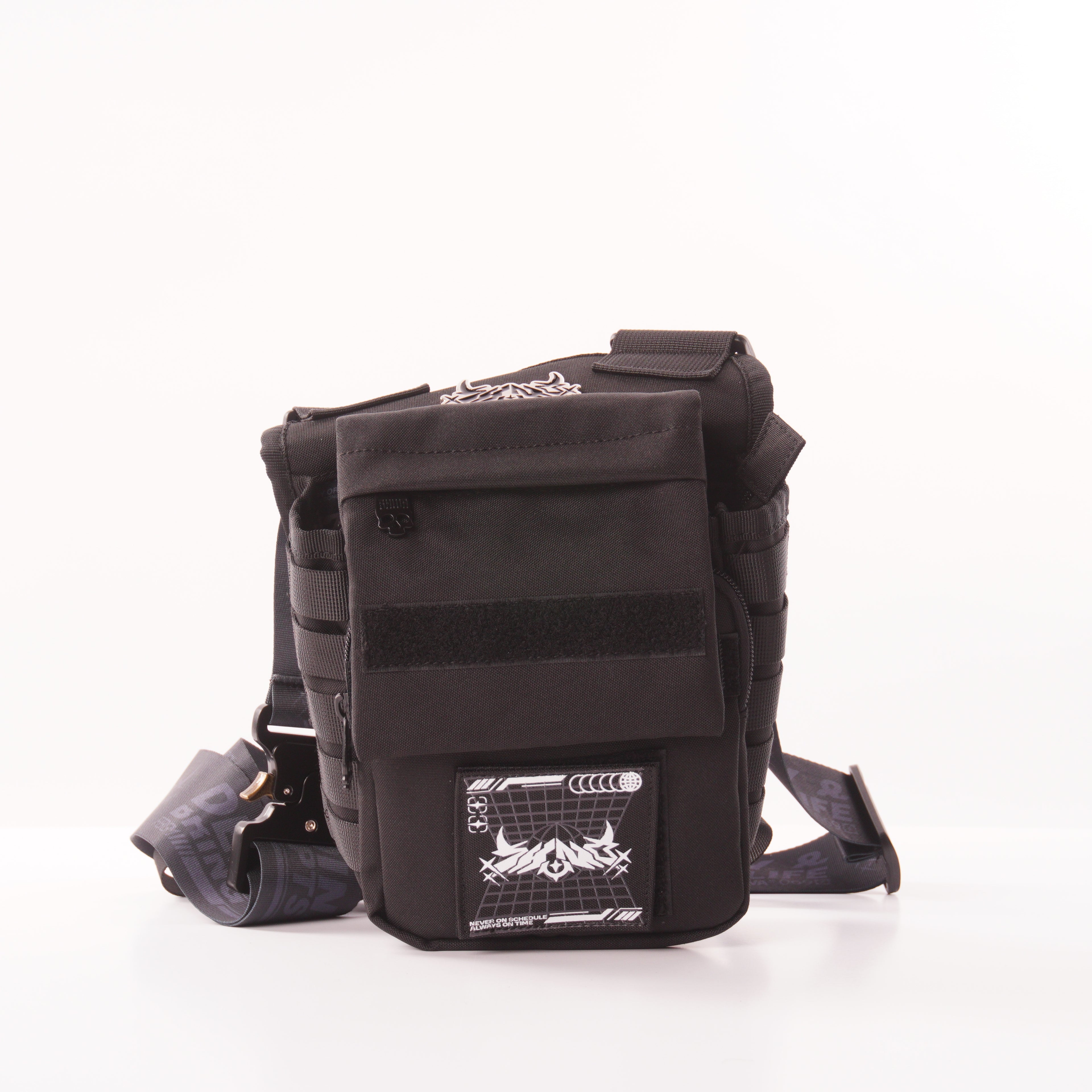 [SHWA] TBG-01 Techwear Style Black Leg Bag