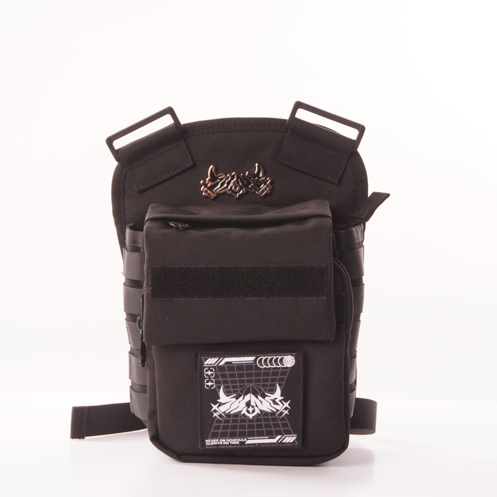 [SHWA] TBG-01 Techwear Style Black Leg Bag