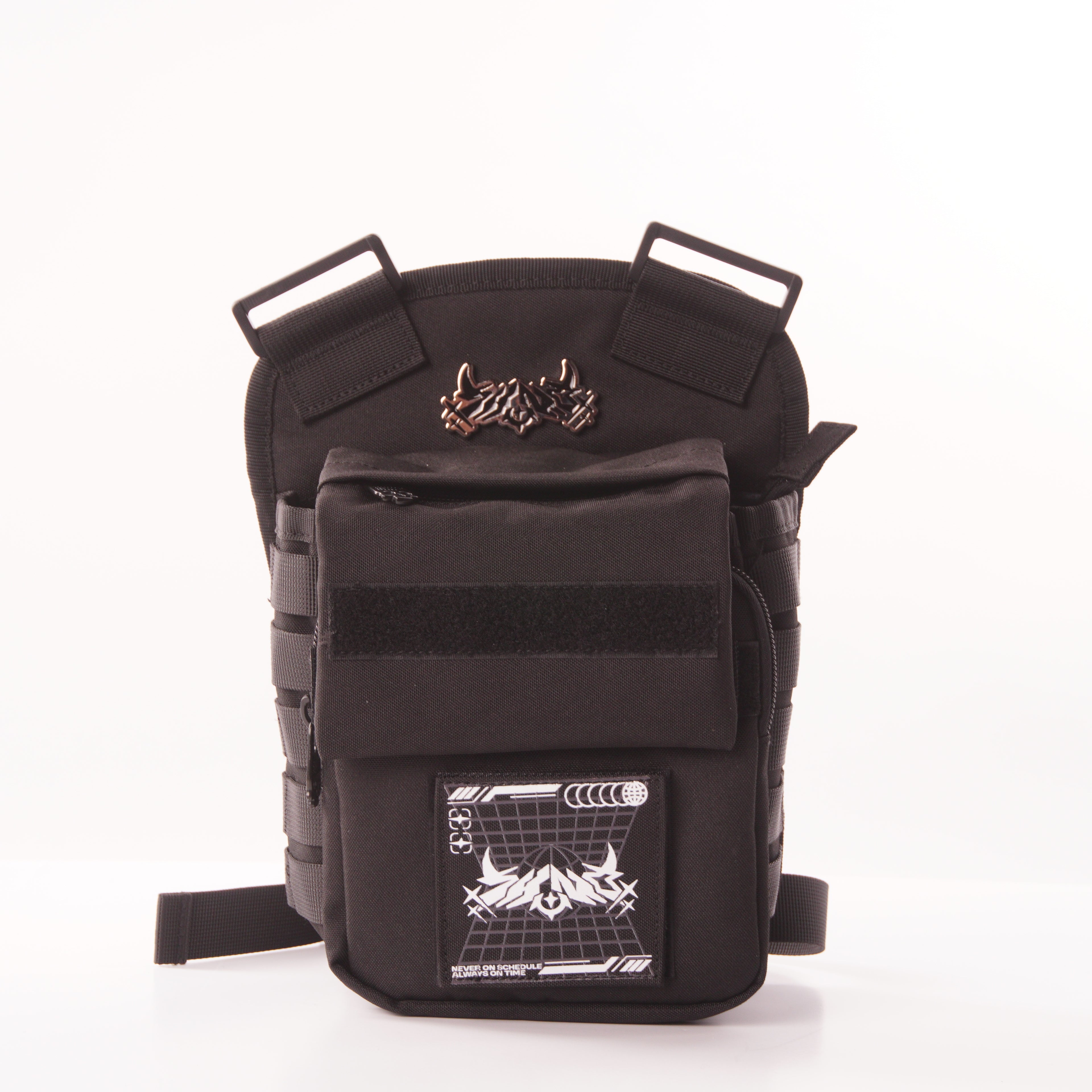 [SHWA] TBG-01 Techwear Style Black Leg Bag