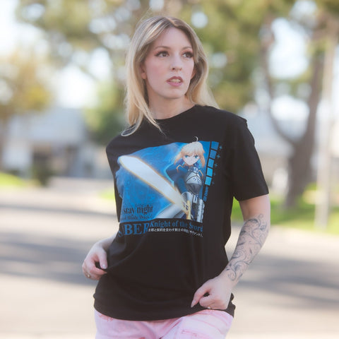 Fate Stay Night: Saber Full Color Shirt