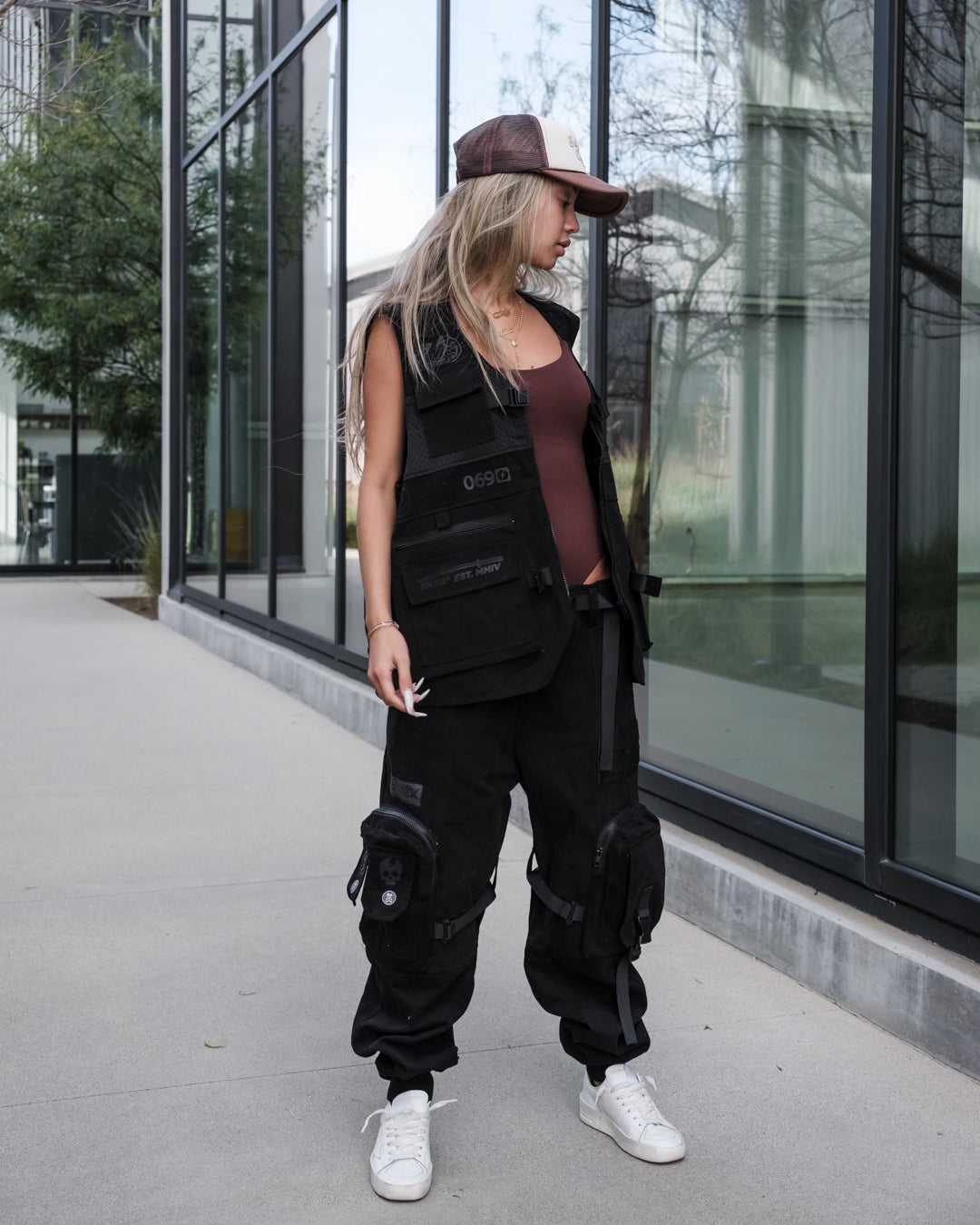 [SHWA] TP-05 Techwear Style SHWA Black Rapid Reach Jogger