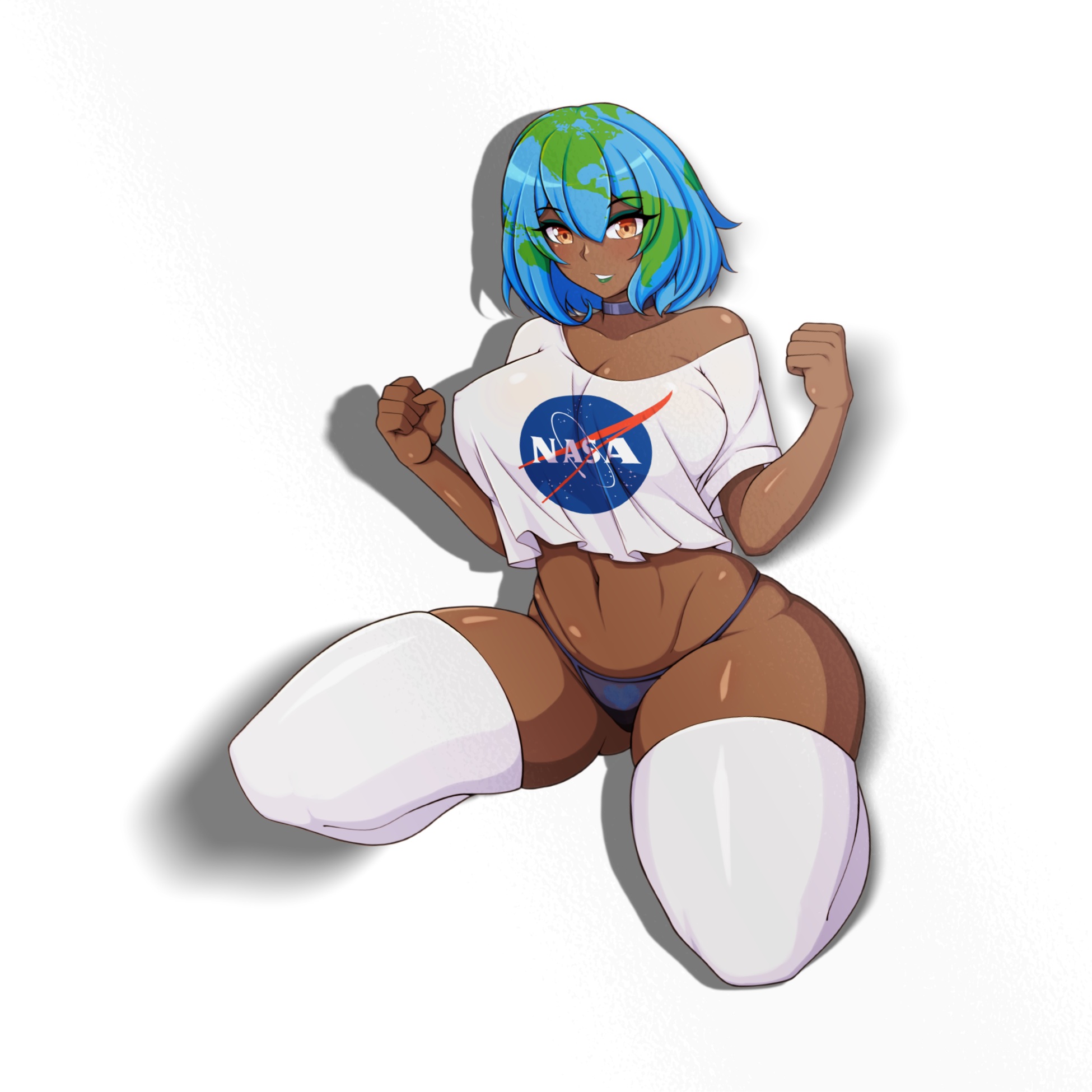 [SHWA] Earth Chan Sticker