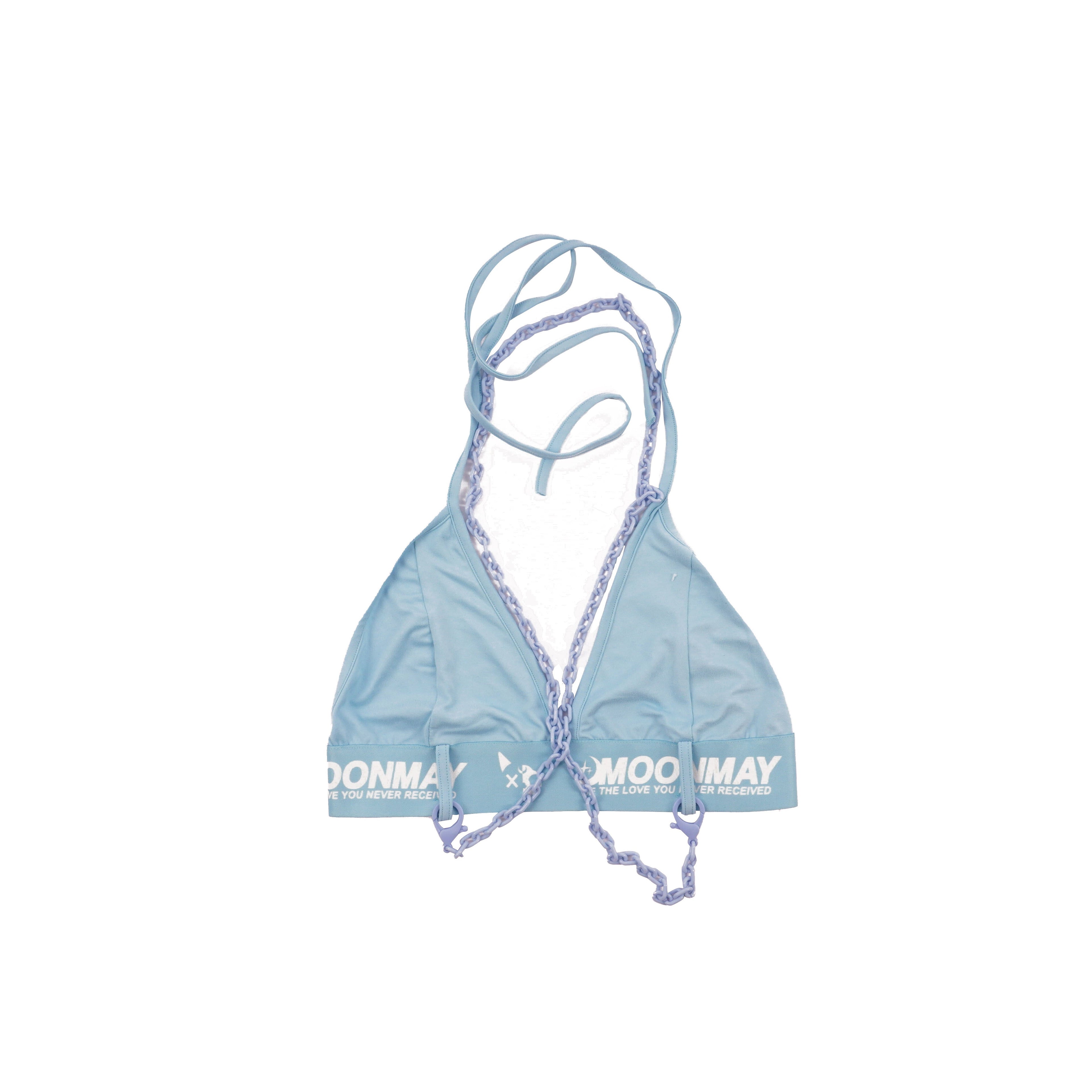 Blue Chain Bralette