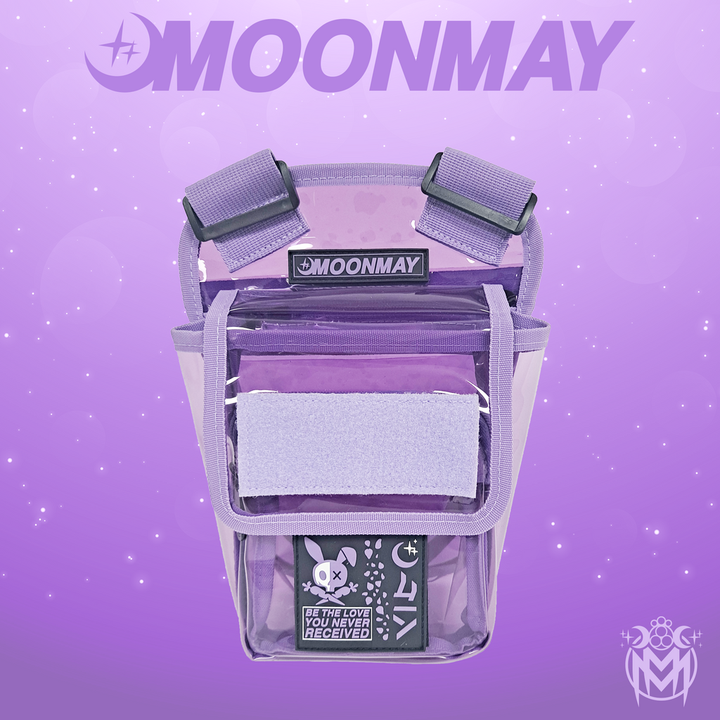 Clear Purple TBG-01 Leg Bag - FINAL SALE (No Return OR exchange)