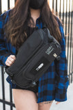 [SHWA] TBG-10 Techwear Style OG Sling Bag - Black (Bag & Strap ONLY)