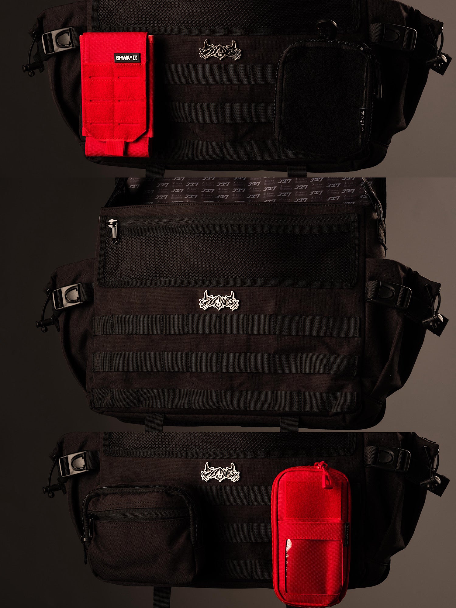 SHWA] TBG-15 Techwear Style LEEN Collab Micro Duffle Bag