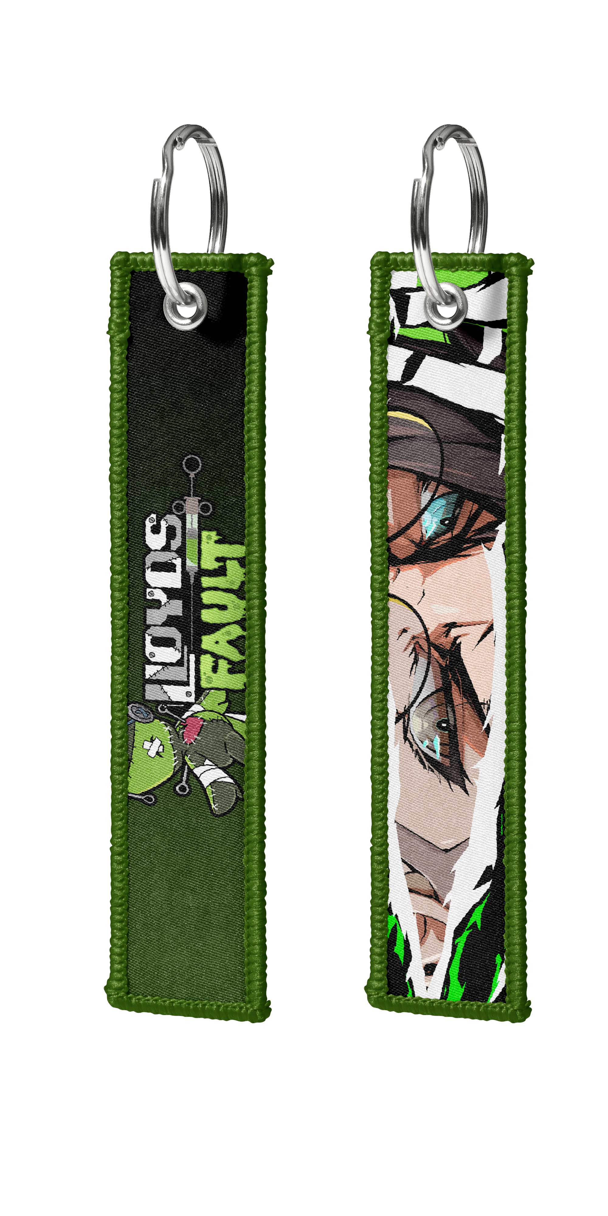 【WOOHWA】KEY CHAIN SLIT SK Amazon.com: XIDAODIT Motorcycle Embroidered Keychain 3D