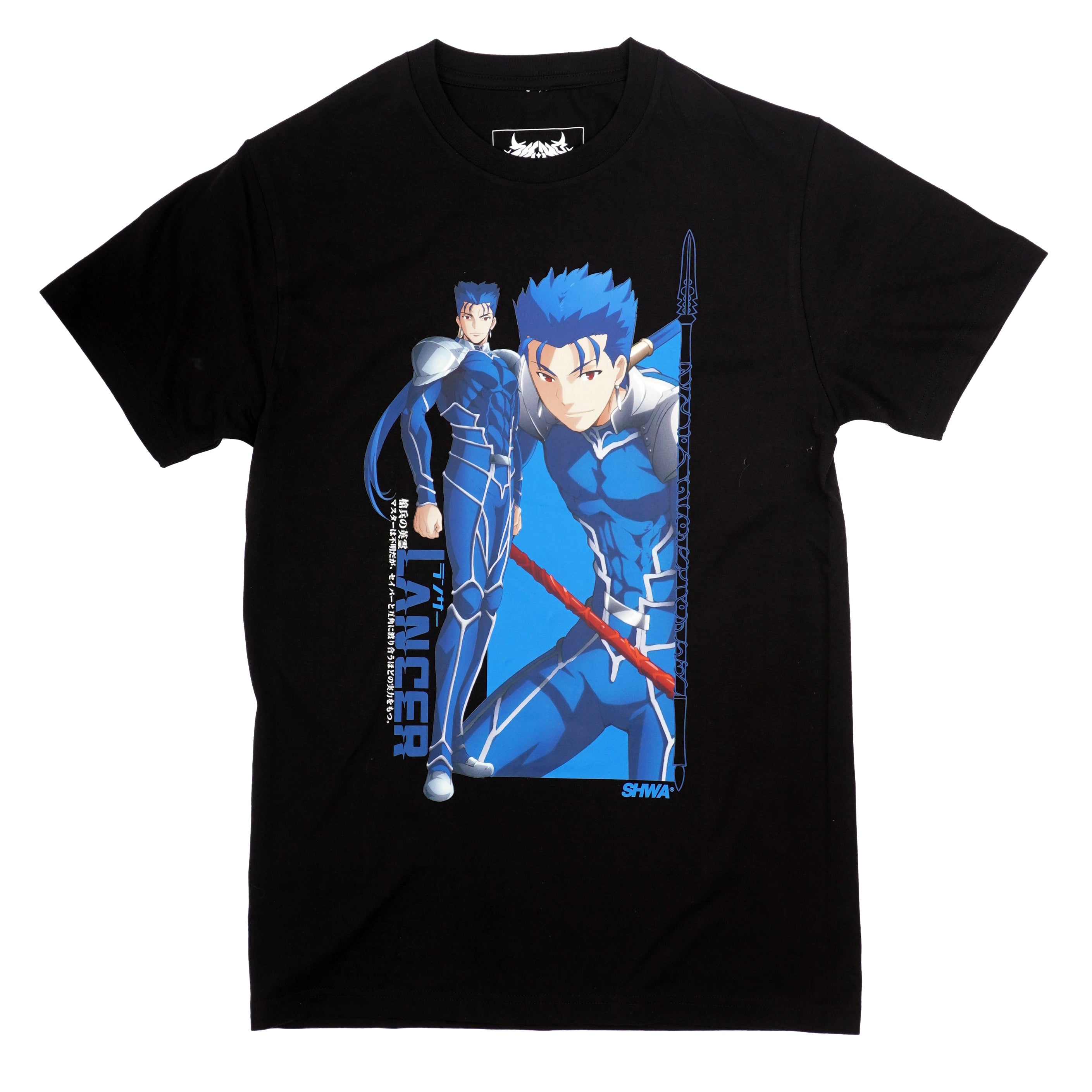 Fate Stay Night: Lancer Full Color Shirt-Techwear Shirt
