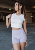 Lavender Biker Short