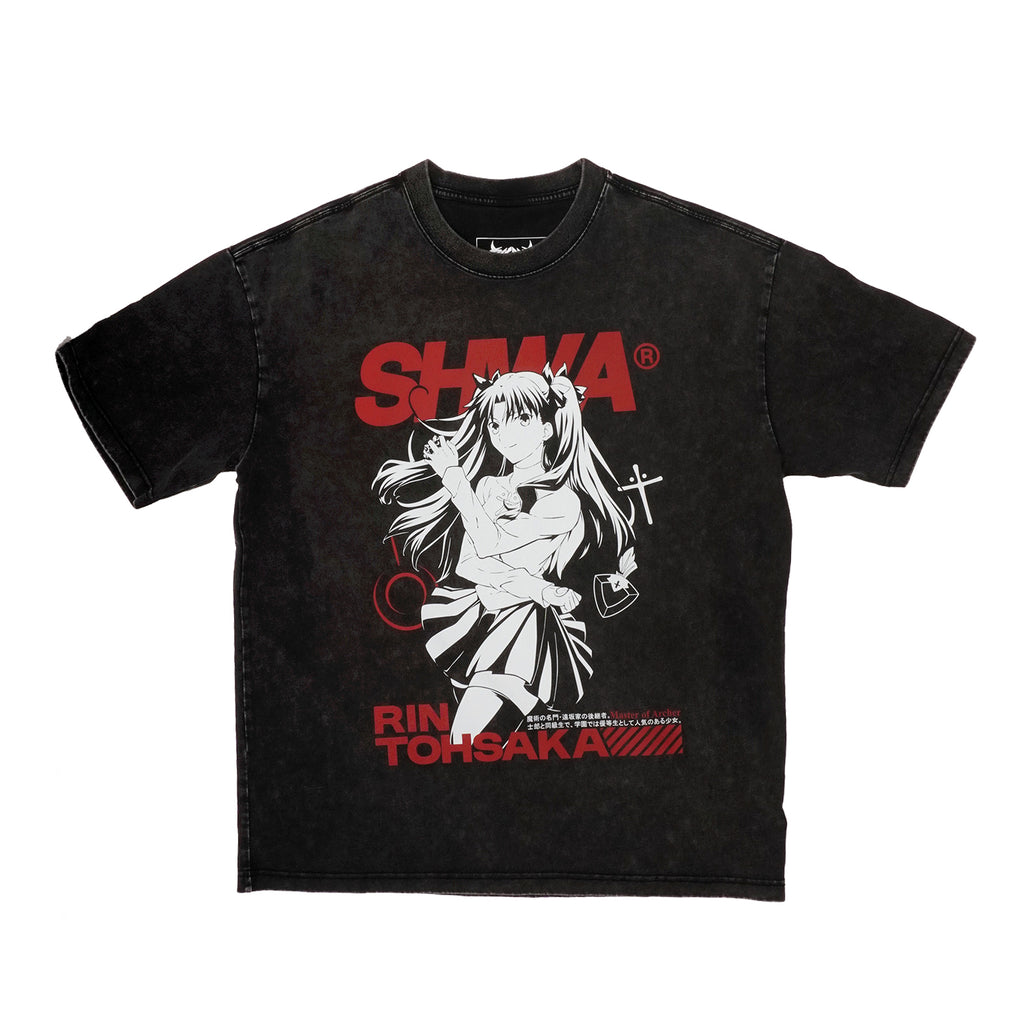 Fate Stay Night: Rin Grayscale Shirt-Techwear Shirt