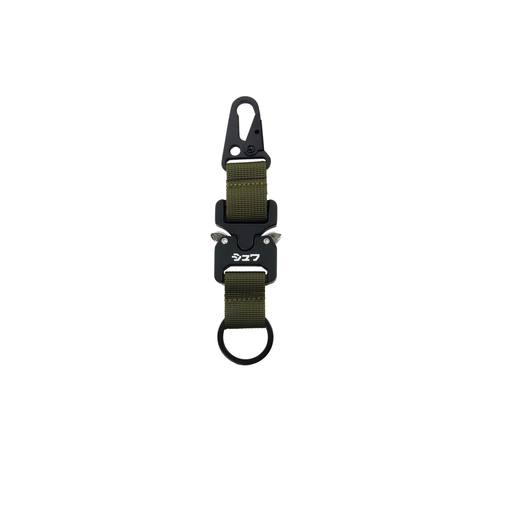 [SHWA] TA-02 Techwear Style Cobra Buckle Keychain
