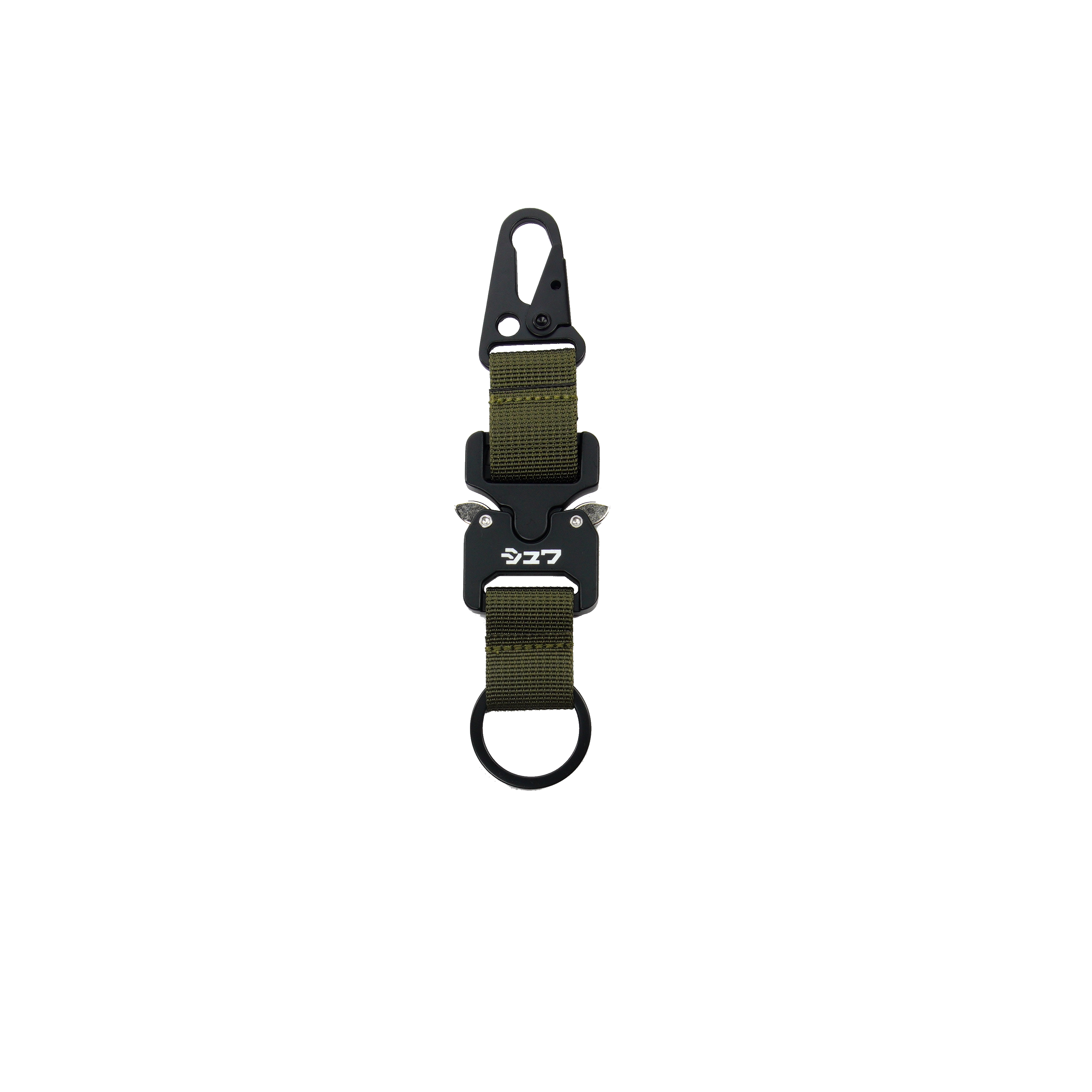 [SHWA] TA-02 Techwear Style Cobra Buckle Keychain
