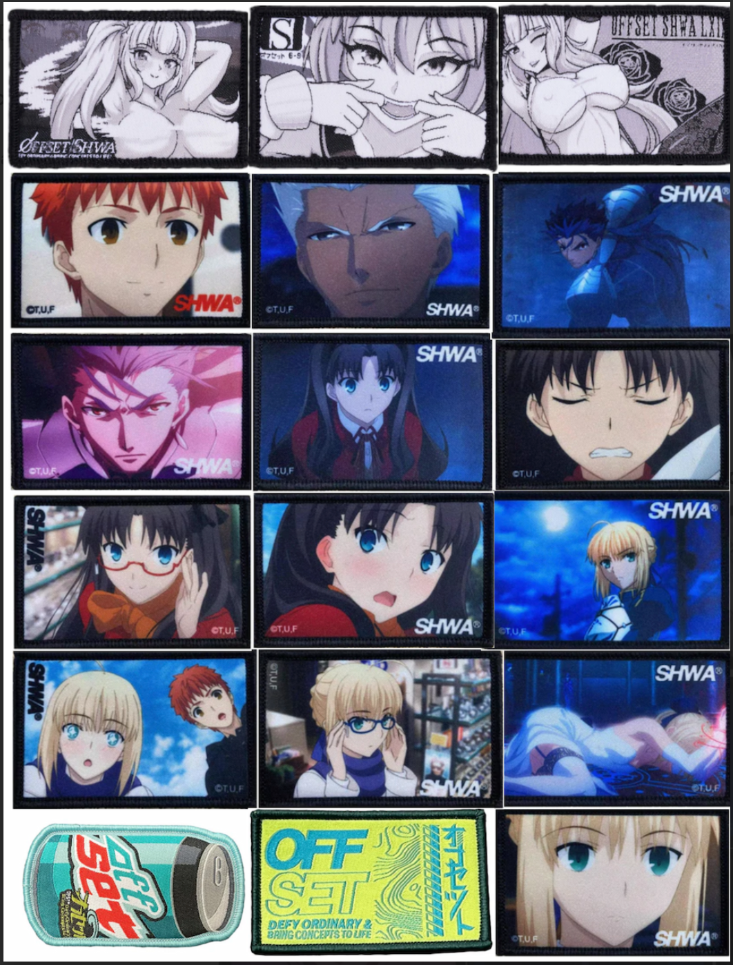 [SHWA] Mystery Patches - 5pcs