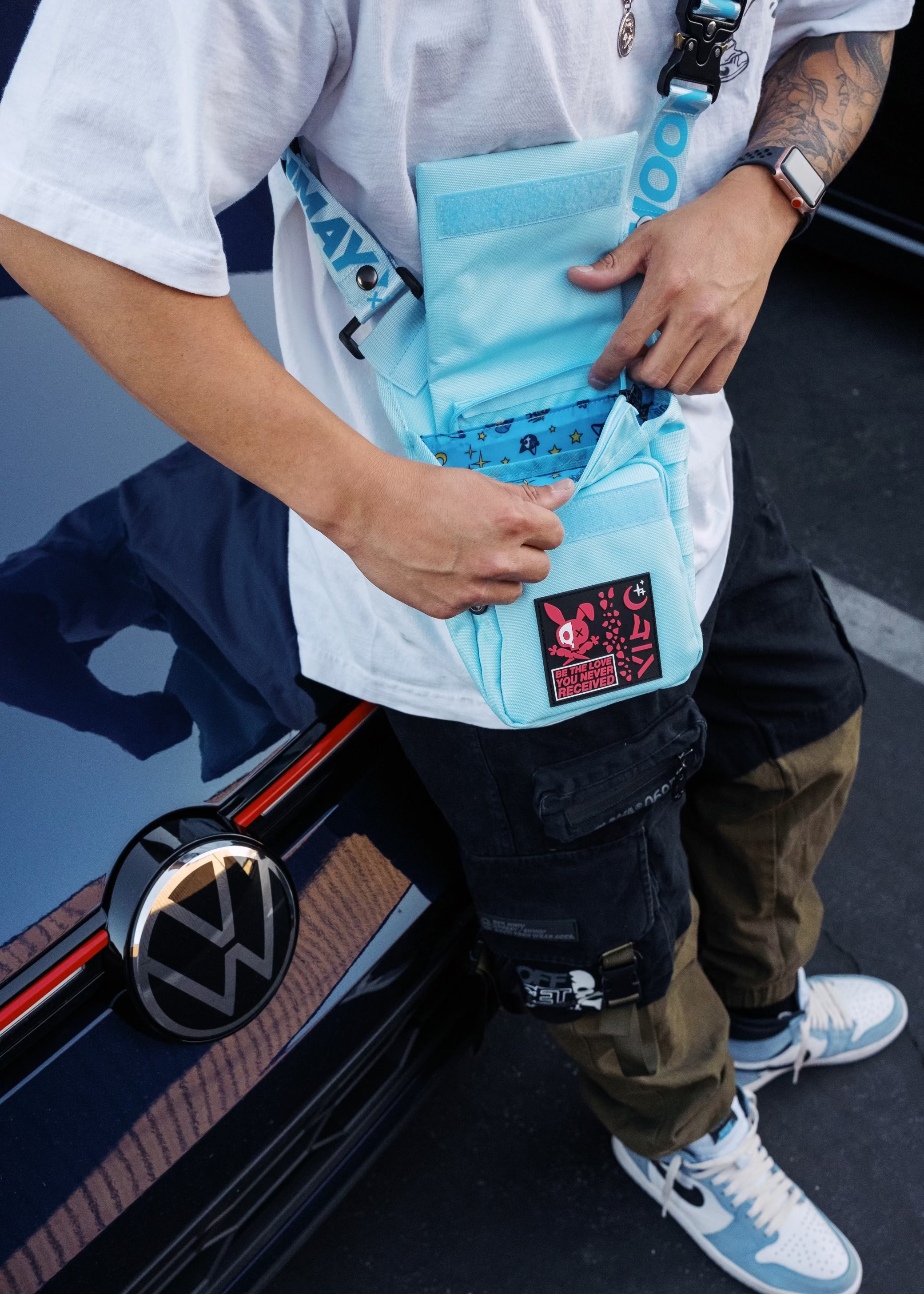 Blue TBG-01 Leg Bag