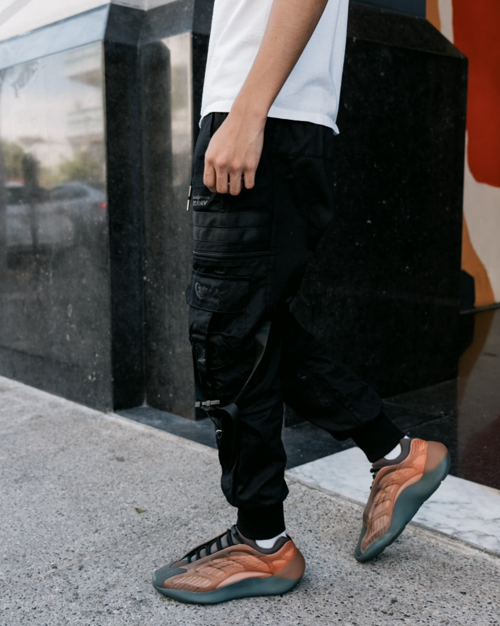 [SHWA] TP-03 Techwear Style Black Speed Jogger